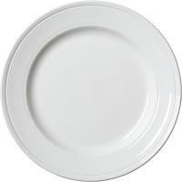 Тарелка «Бид»;фарфор;D=28,5см;белый
