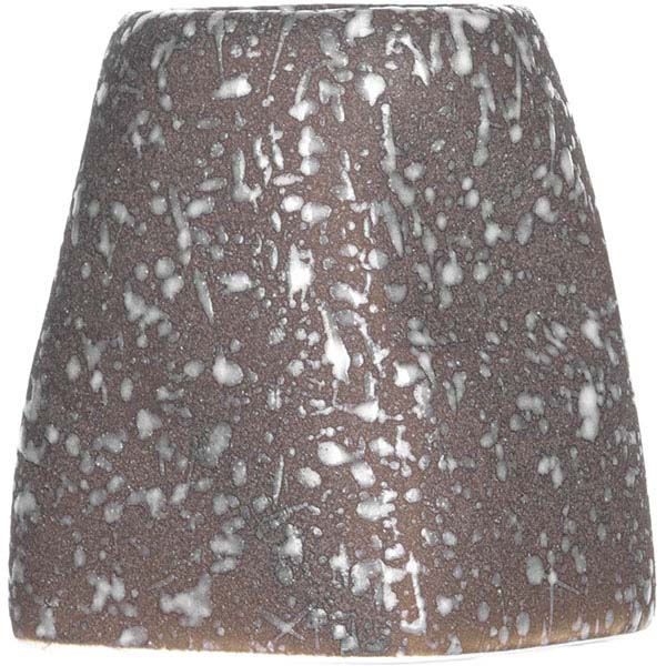 Стакан для зубочисток;фарфор;,L=48,B=54мм;черный,матовый