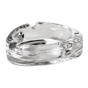 Пепельница «Треугольник»;стекло;D=89,H=26мм;прозр.