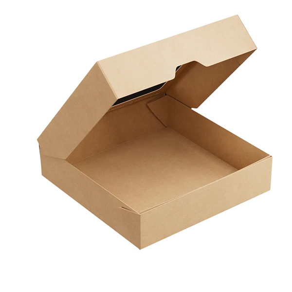 Контейнер бумажный OneBox с крышкой;картон;1,5л;,H=48,L=200,B=200мм;св.корич.