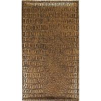 Папка-карта вин «Крокодил»;кожезам.;,L=33,B=19см;бронз.