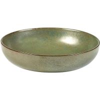 Салатник «Серфис»;керамика;400мл;D=16,H=4см;зелен.