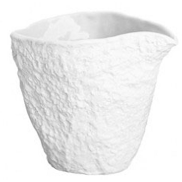 Молочник-соусник д/молока/масла/соуса и т.д. «Рока» матовый;фарфор;200мл;,L=105,B=90мм;белый