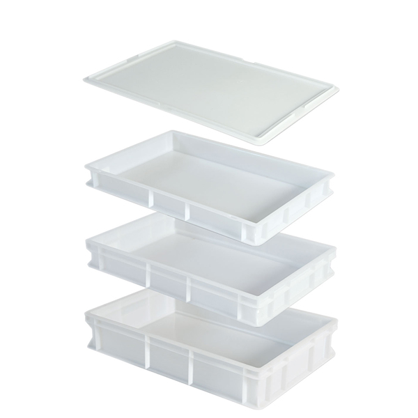 Крышка для контейнера для продуктов универсальная;полипроп.;,L=60,B=40см;белый