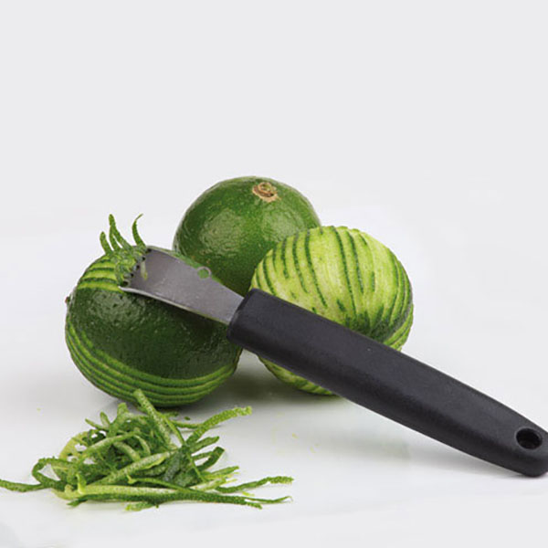 Нож для декоративной нарезки «Оранж»;пластик,сталь;,L=14,5см;черный