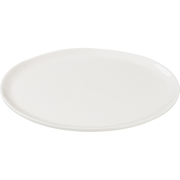 Тарелка пирожковая «Афрос»;кост.фарф.;D=14,H=1см;слон.кость