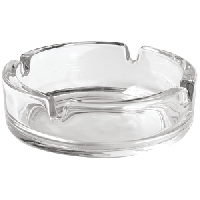 Пепельница;стекло;D=103,H=33мм;прозр.