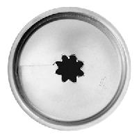 Насадка кондитерская «Звезда»;сталь нерж.;D=22/10,H=30мм;металлич.