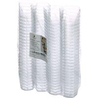 Креманка «Пятиугольник» набор[100шт];полистир.пищ.;120мл;D=76,H=56мм;прозр.