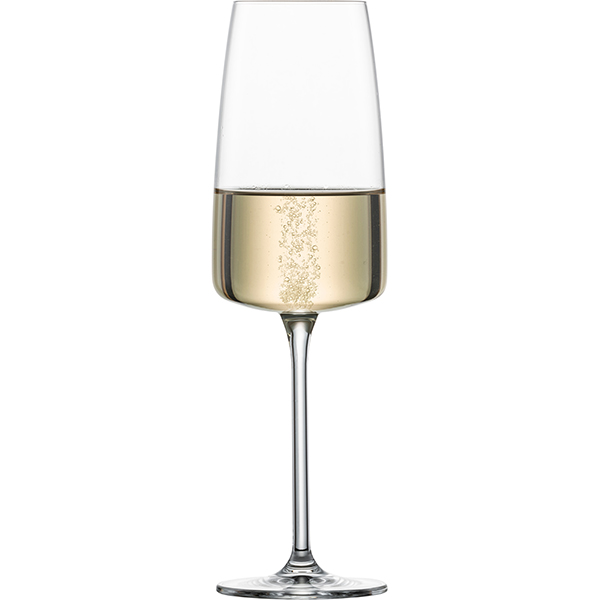 Бокал-флюте «Сенса»;хр.стекло;388мл;D=72,H=240мм;прозр.