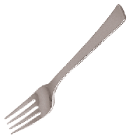 Вилка столовая «Тратто»;сталь нерж.;,L=21см;металлич.