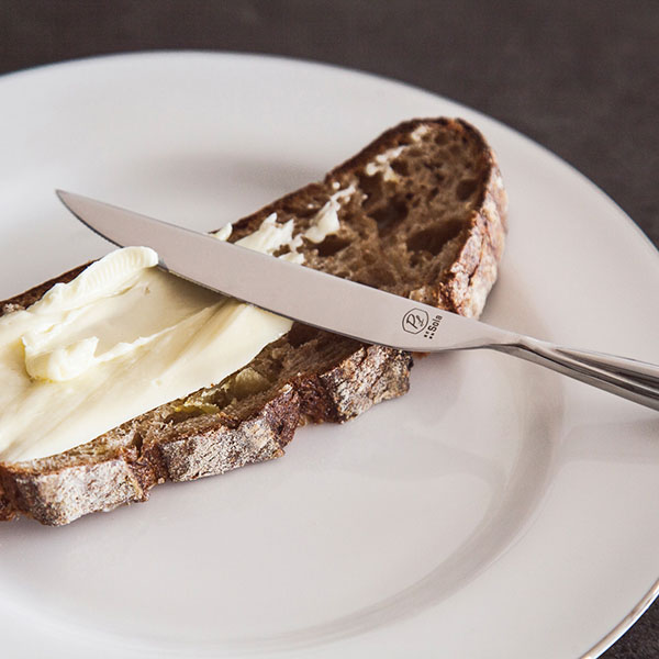 Нож десертный «Монтевидео»;хромоник. сталь;,L=21,9см;хромиров.