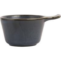 Емкость для закусок «Поттерс» с ручкой;фарфор;,L=13,B=10см;синий