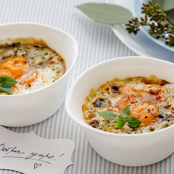 Соусник «Смарт Кюзин» жаропрочный 250°С;стекло;280мл;D=11,H=5см;белый