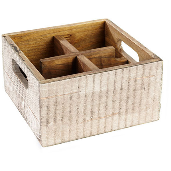 Ящик;дерево;,H=10,L=17,B=17см;белый