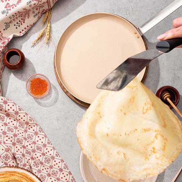 Лопатка изогнутая;сталь нерж.;,L=278/150,B=60мм;металлич.,черный