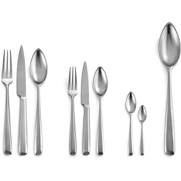 Ложка десертная «Зоуи»;сталь нерж.;,L=184,B=3мм;матовый