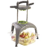 Нож для удал.сердцевины и делитель для фруктов;сталь нерж.,пластик