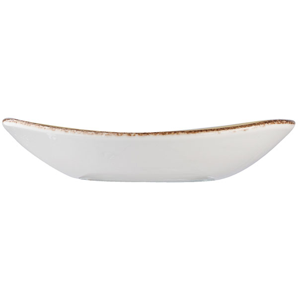 Тарелка глубокая «Крафт Грин»;фарфор;0,5л;,H=35,L=210,B=195мм;зелен.