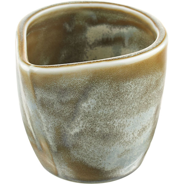 Сливочник «Агава»;фарфор;90мл;матовый,зелен.