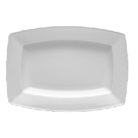 Селедочница «Виктория»;фарфор;,H=31,L=240,B=165мм;белый