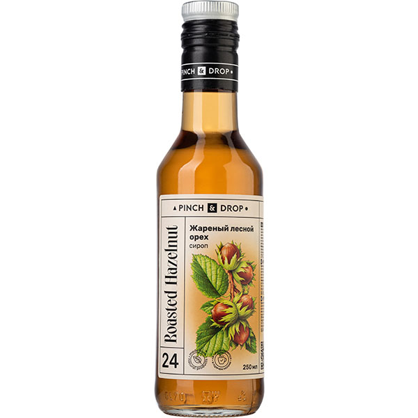 Сироп «Жареный Лесной Орех» Pinch&Drop;стекло;250мл;D=54,H=202мм
