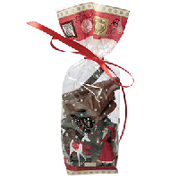 Упаковка конд. с рожд.узором[100шт];полипроп.,картон;,L=22,B=10см