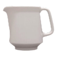 Молочник «Кашуб-хел»;фарфор;300мл;D=65,H=105,L=120,B=80мм;белый