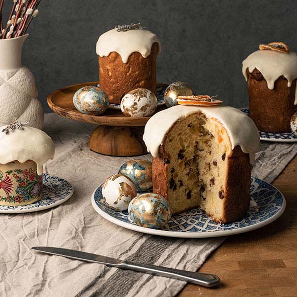 Тарелка пирожковая «Инк»;фарфор;D=15,H=2см;синий,белый