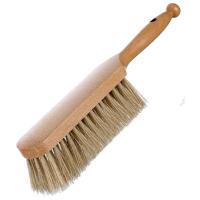 Щетка д/муки с шелковой щетиной;дерево;,L=32/21,B=5см;св. дерево