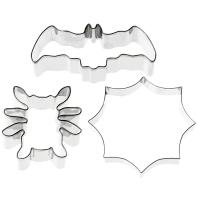 Форма резак «Хэллоуин»[3шт];сталь нерж.;,H=20,L=110,B=107мм