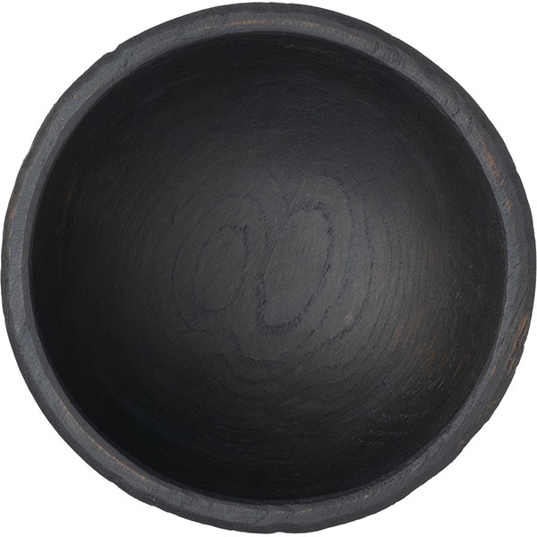 Миска малая темный дуб;D=145,H=60мм