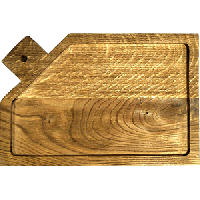 Доска для подачи браширован.;дуб;,H=25,L=300,B=190мм