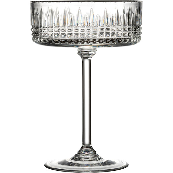 Шампанское-блюдце;хрусталь;210мл;D=10,4,H=15см;прозр.