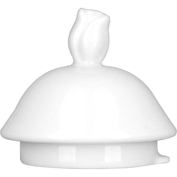 Крышка для кофейник «Афродита» 600мл;фарфор;D=7см;белый