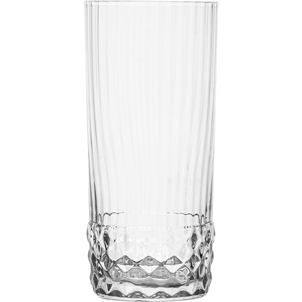 Хайбол (стакан) «Америка 20х»;стекло;490мл;D=73,5,H=162мм;прозр.