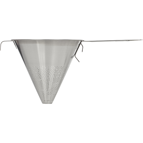 Дуршлаг;сталь нерж.;D=20,H=20,5,L=41см;металлич.