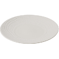 Тарелка «Арборесценс» мелкая;фарфор;D=280,H=35мм;слон.кость