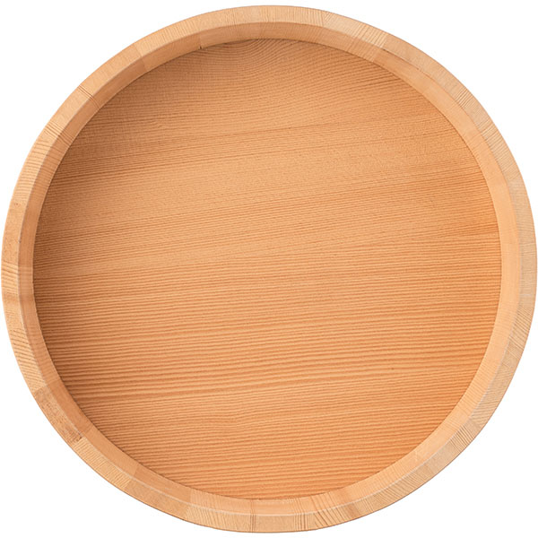 Кадка д/риса;бамбук,пластик;D=33/35,H=10см;бежев.