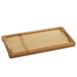 Поднос для подачи для 640692, 646122, 640698;бамбук;,L=28,5,B=15см;коричнев.