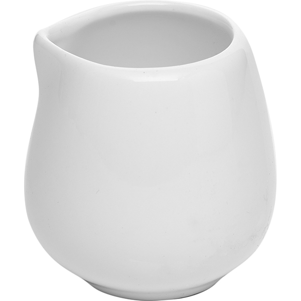 Молочник «Кунстверк»;фарфор;100мл;D=50,H=65,L=40,B=70мм;белый