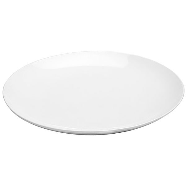 Блюдо «Перла» круглое;фарфор;D=30см;белый