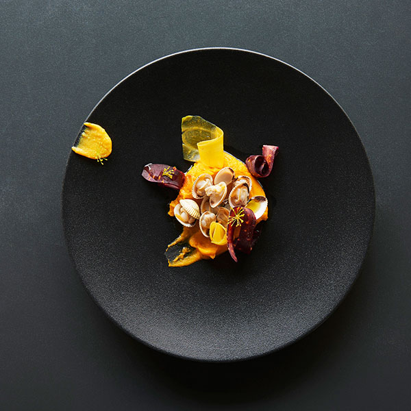 Тарелка «Экинокс» мелкая;керамика;D=310,H=35мм;черный