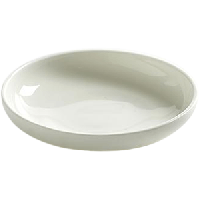 Блюдце «Бэйс» для масла;фарфор;D=80,H=15мм;белый,матовый