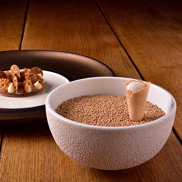 Салатник «Ро Дизайн Бай Кевала»;керамика;0,899л;D=15,8см;белый