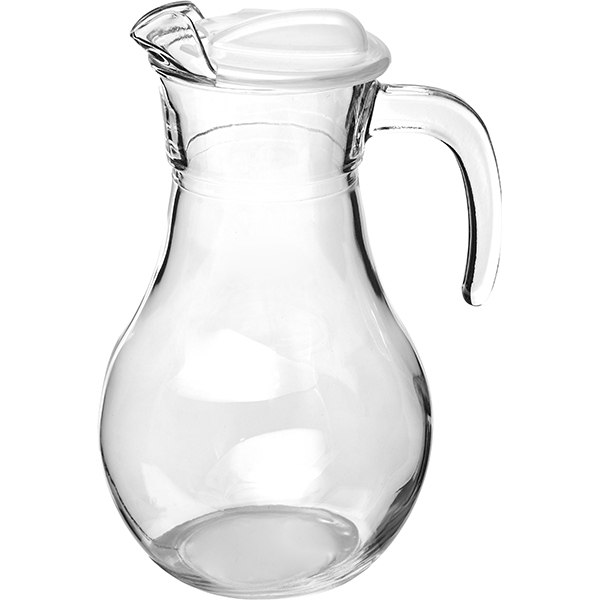 Кувшин «Бистро» с крышкой;стекло;1,8л;D=10,H=25,4см;прозр. Кувшин «Бистро» с крышкой;стекло;1,8л;D=10,H=25,4см;прозр.