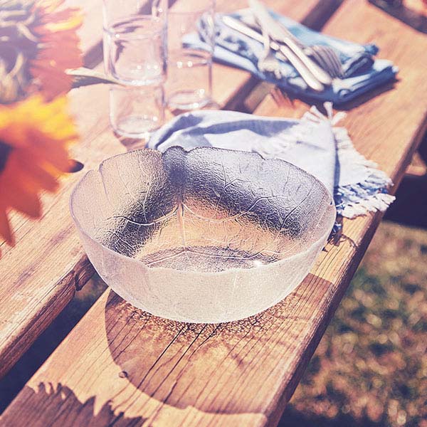 Салатник «Аспен»;стекло;2,3л;D=23,H=8см;прозр.