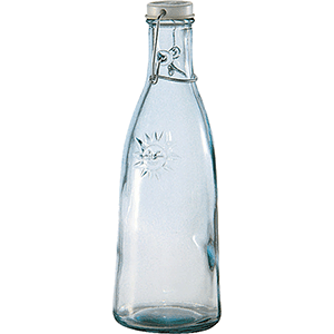 Бутылка с пробкой;стекло;1л;D=98,H=280мм;прозр.