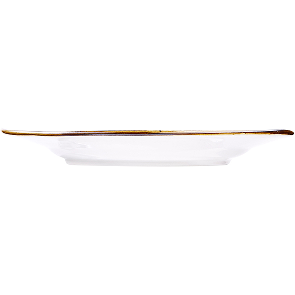 Блюдце для бульонной чашки «Пастораль» для P6136515-S-SH113;фарфор;D=15,5см;оранжев.