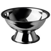 Креманка «Проотель»;сталь нерж.;130мл;D=60,H=54,B=100мм;металлич.